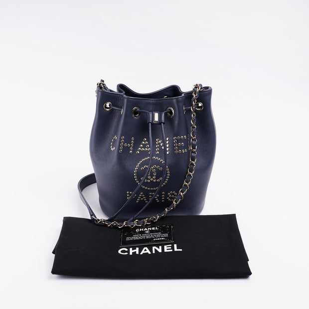 Deauville Drawstring Bucket Bag