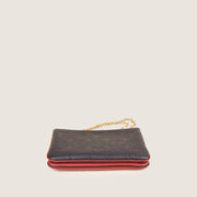 Double Zip Pochette