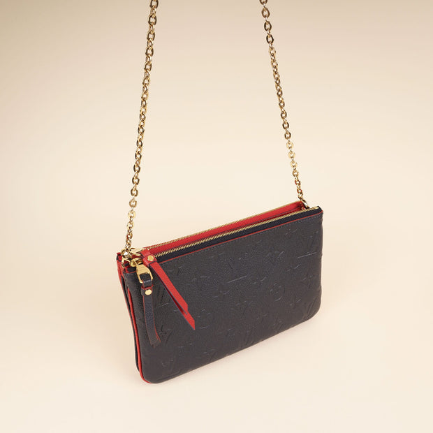 Double Zip Pochette