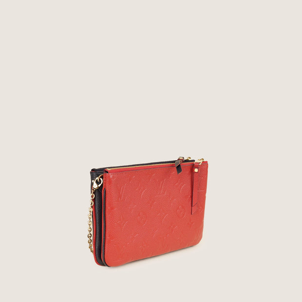 Double Zip Pochette