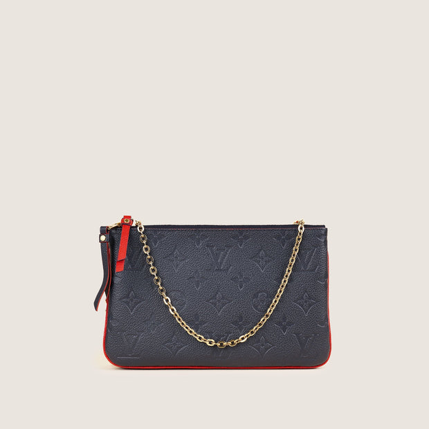 Double Zip Pochette