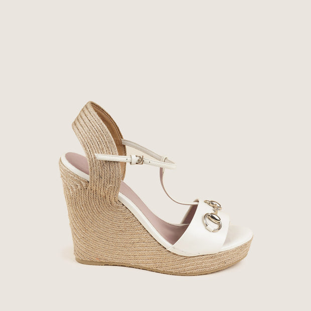 Horsebit Wedges 38