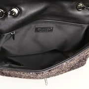 Jumbo Sequin Flap Bag