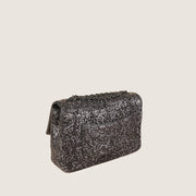 Jumbo Sequin Flap Bag