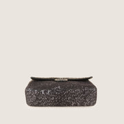 Jumbo Sequin Flap Bag