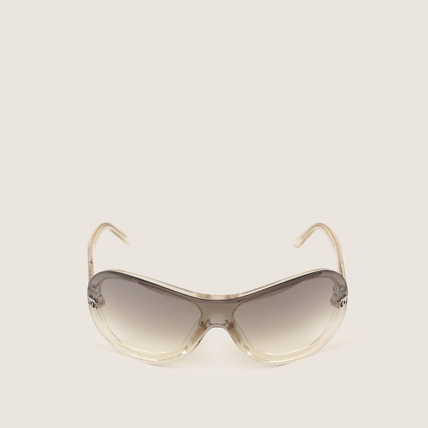 Oval Frame Sunglasses