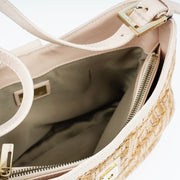 Rafia Zucchino Shoulder Bag