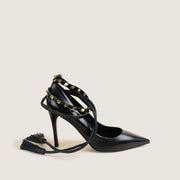 Rockstud Ankle Strap Pumps 38,5