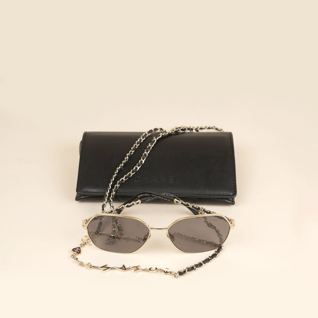 Round Chain Sunglasses