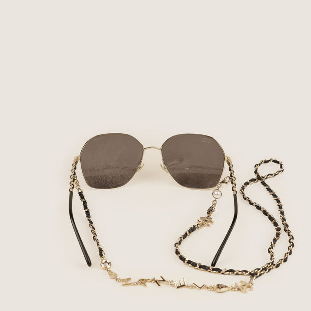 Round Chain Sunglasses