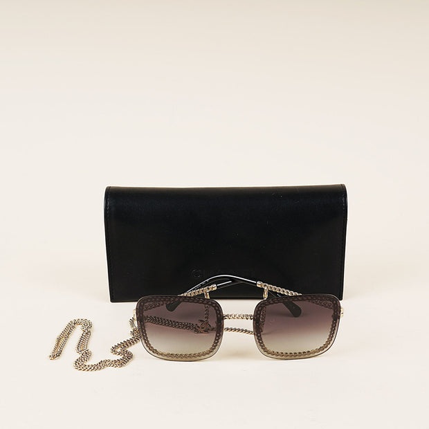 Square Chain Sunglasses