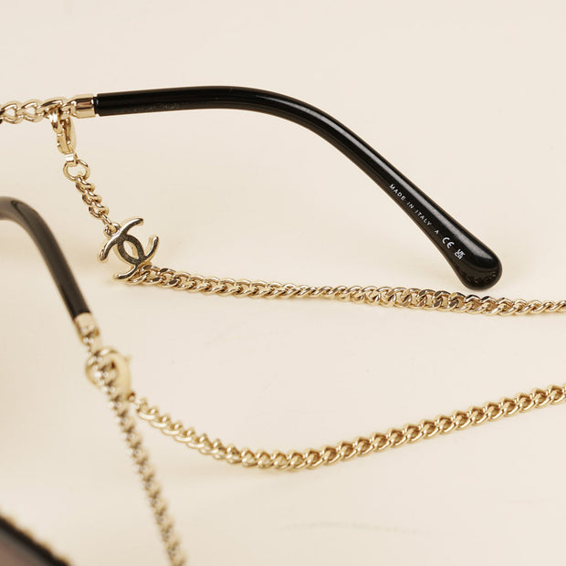 Square Chain Sunglasses