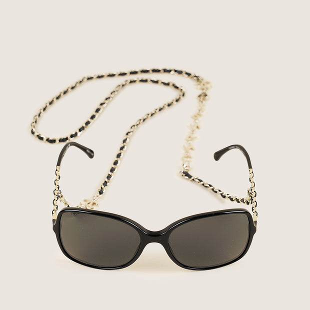 Square Chain Sunglasses